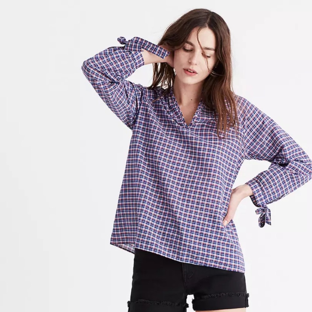 Madewell Cotton & Linen Top